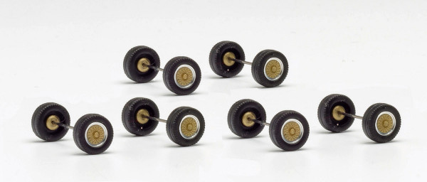 Herpa 054102 - Zubehör BBS Rennsportfelgen, zweiteilig, für 3 PKW - 1:87
