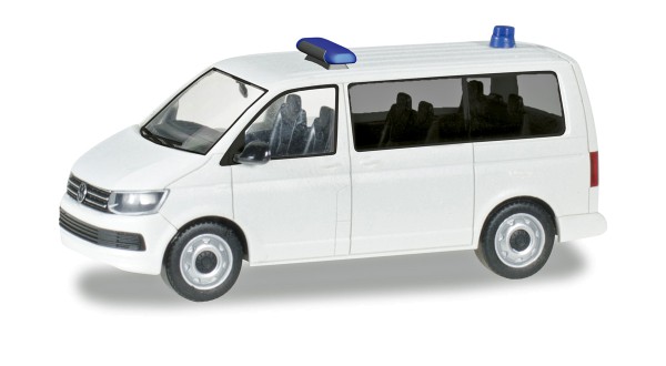 Herpa 012904 - Herpa MiniKit: VW T6 Bus, weiß - 1:87