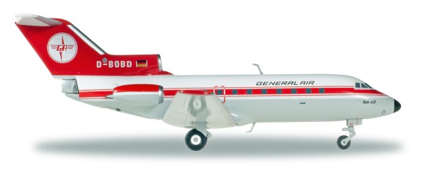 Herpa Wings 558358 - General Air Yakovlev Yak-40 - 1:200