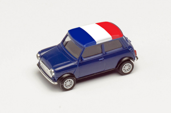 Herpa 420648 - Mini Cooper Europameisterschaft 2021, Frankreich - 1:87