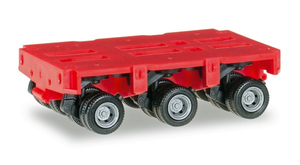 Herpa 053501-002 - Goldhofer Achslinien THP-SL 3a, rot - 1:87