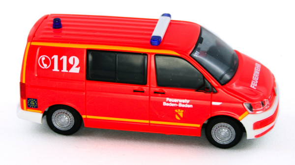 Rietze 53713 - Volkswagen T6 Feuerwehr Baden-Baden - 1:87