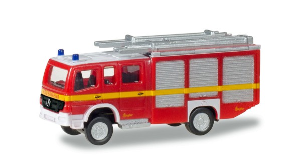 Herpa 066747 - Mercedes-Benz Atego HLF 20 "Feuerwehr", dekoriert - 1:160