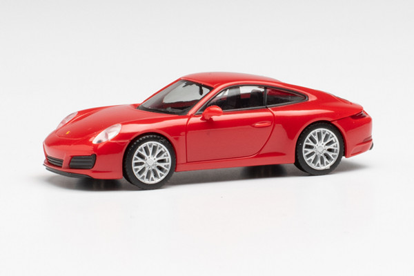 Herpa 028639-002 - Porsche 911 Carrera 4S, indischrot - 1:87