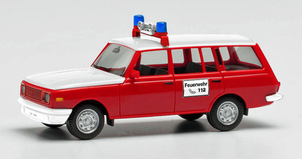 Herpa 096270 - Wartburg 353 Tourist Freiwillige Feuerwehr Wittstock - 1:87