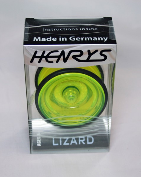 Henrys Lizard Yo-Yo - gelb