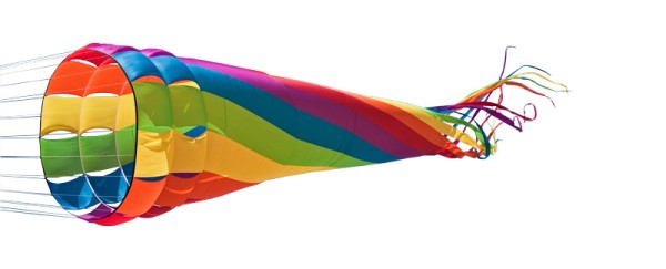 Invento-HQ Windspiel Wind Turbine Rainbow (500 x 86 cm)