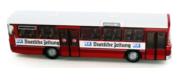 Rietze 74314 - Mercedes-Benz O 305 Frecker Reisen - Buersche Zeitung - 1:87