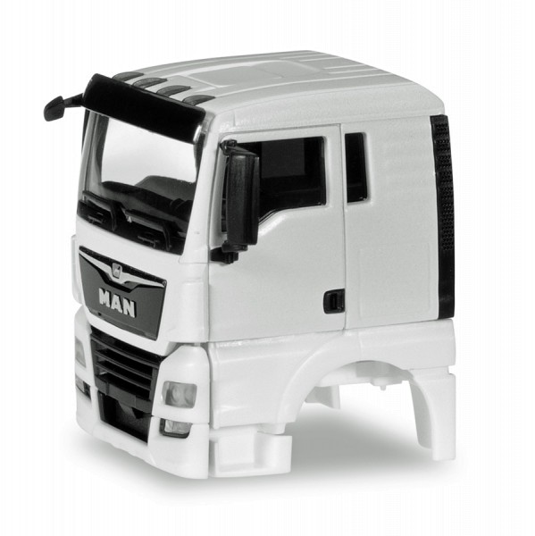 Herpa 084772 - Fahrerhaus MAN TGX XL Euro 6c ohne Windleitblech Inhalt: 2 Stück - 1:87