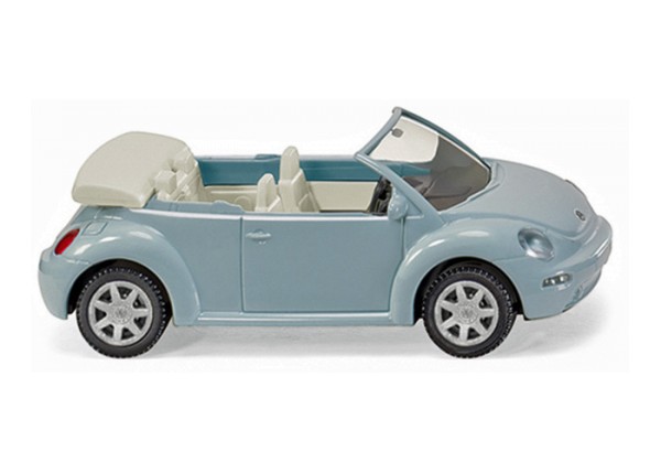 Wiking 003204 - VW New Beetle Cabrio aquariusblue metallic - H0