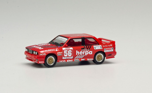 Herpa 420525 - BMW M3 Rennsport &quot;Herpa Motorsport, Gerhard Müller 1989&quot; - 1:87