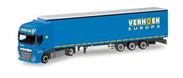 Herpa 308229 - DAF XF SSC Lowliner-Sattelzug "Verhoek" (NL) - 1:87