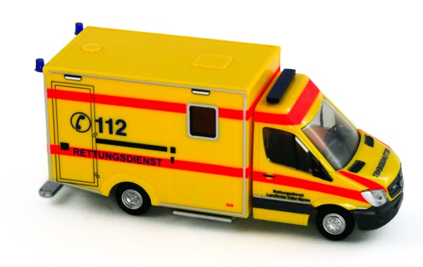 Rietze 61719 - WAS RTW Facelift ´13 Rettungsdienst Landkreis Oder-Spree - 1:87