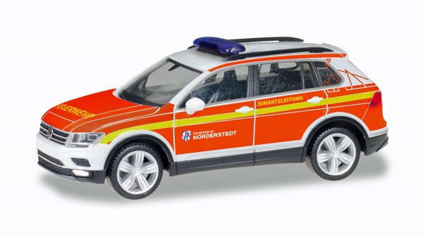 Herpa 094443 - VW Tiguan Kommandofahrzeug &quot;Freiwillige Feuerwehr Norderstedt&quot; - 1:87