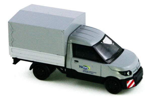 Rietze 33206 - Streetscooter Work Pritsche Wolfsburger Abfallwirtschaft - 1:87