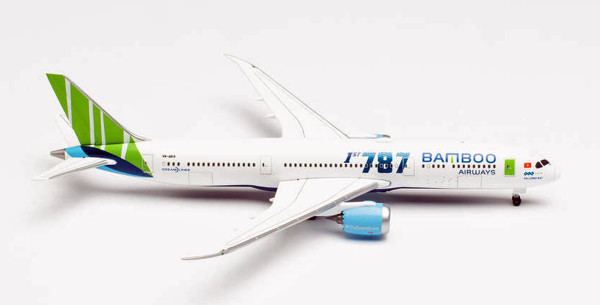 Herpa Wings 534994 - Bamboo Airways Boeing 787-9 Dreamliner, "Ha Long Bay" - VN-A819 - 1:500