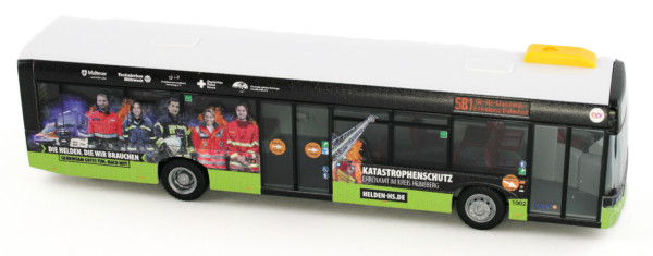 Rietze 65967 - Solaris Urbino 12 West Verkehr GmbH - Katastrophenschutz - 1:87