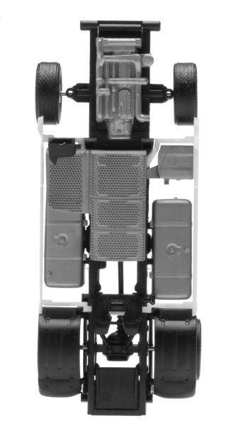 Herpa 085670 - Teileservice Fahrgestell Zugmaschine 2achs DAF XG/XG+ mit/ohne Chassisverkleidung, 2