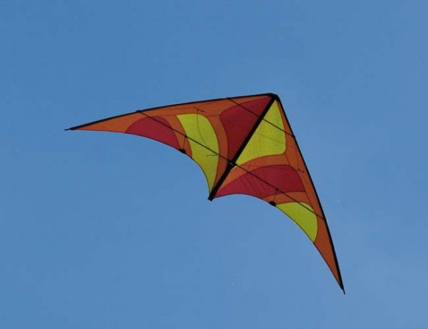 Spiderkites Lenkdrachen Tibellus - retro orange - Spannweite 185 cm