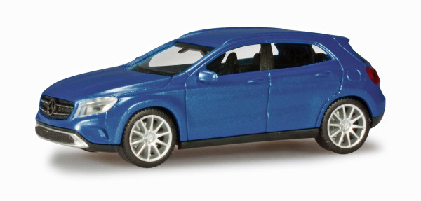 Herpa 038317-003 - Mercedes-Benz GLA-Klasse, denimblue metallic - 1:87