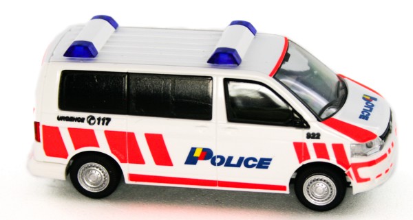 Rietze 53433 - Volkswagen T5 ´10 Police Geneve (CH) - 1:87