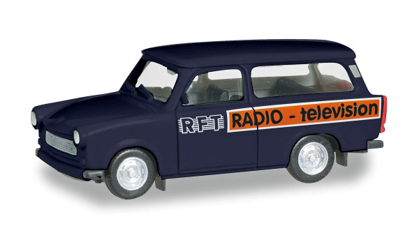Herpa 095167 - Trabant 601 Universal &quot;RFT Television&quot; - 1:87