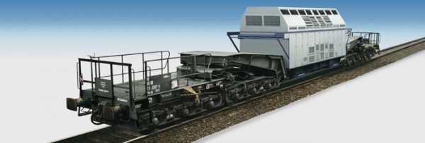 Kibri 16504 - Castor Schienentransport - H0