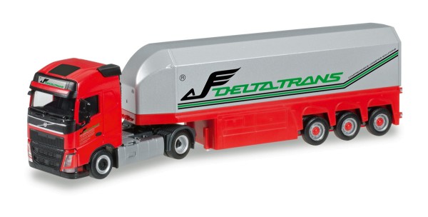 Herpa 305754 - Volvo FH GL Glastransporter-Sattelzug &quot;Deltatrans&quot; (PL) - 1:87