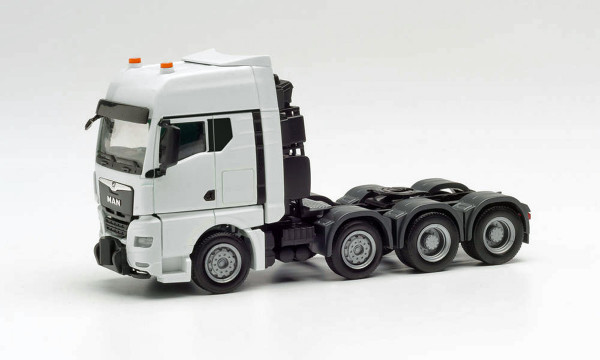 Herpa 313513 - MAN TGX GX Schwerlastzugmaschine, weiß - 1:87