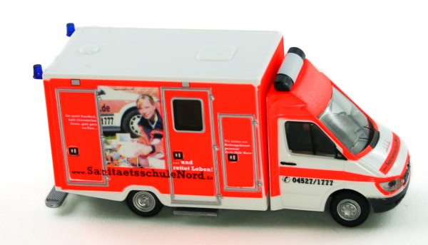 Rietze 61798 - WAS RTW Sprinter Sanitätsschule Nord - 1:87