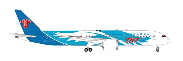 Herpa Wings 533300 - China Southern Airlines Boeing 787-9 Dreamliner &quot;787th 787&quot; - B-1168 - 1:500