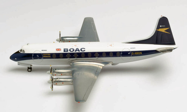 Herpa Wings 570817 - BOAC Vickers Viscount 700 - &quot;Scottish Princess&quot; - G-AMON - 1:200
