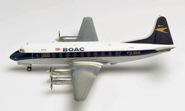 Herpa Wings 570817 - BOAC Vickers Viscount 700 - "Scottish Princess" - G-AMON - 1:200