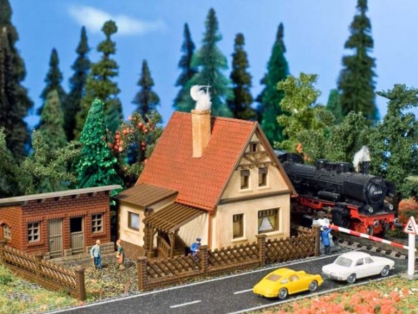 Vollmer 47570 - Bahnwärterhaus mit Nebengebäude - N (7570)