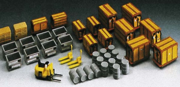 Kibri 38647 - Kleincontainer und Ladegut - H0