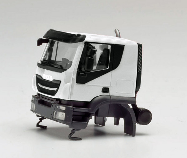 Herpa 085106 - Teileservice Fahrerhaus Iveco Trakker, weiß (2 Stück) - 1:87