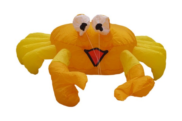 Invento-HQ Windspiel Bouncing Buddy &quot;Billy the Crab&quot; / Krebs (124 x 105 cm)