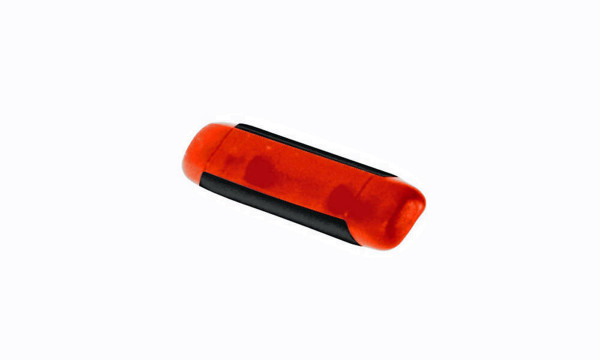 Herpa 054171 - Zubehör Warnlichtbalken Hänsch DBS 4000 für LKW, orange (Inhalt: 12 Stück) - 1:87