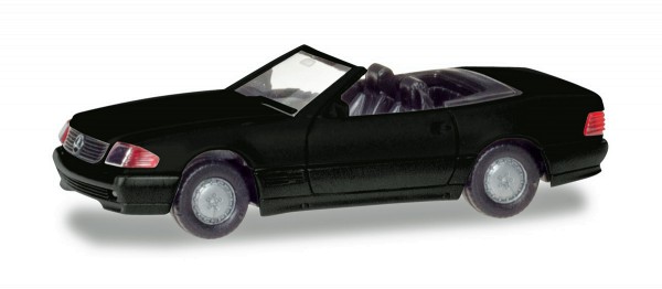 Herpa 013222 - Herpa MiniKit: Mercedes-Benz 500 SL (R129), schwarz - 1:87