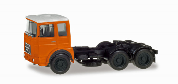 Herpa 310567-002 - Roman Diesel 6×2 Zugmaschine, orange/weiß - 1:87
