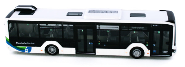Rietze 75336 - MAN Lion´s City 12´18 Pforzheimfährtbus - 1:87 - Bahn Edition