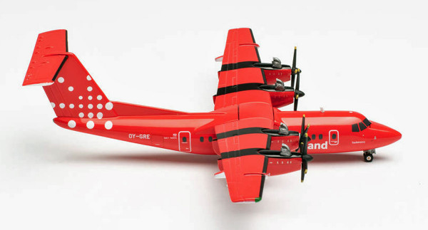 Herpa Wings 571166 - Air Greenland De Havilland Canada DHC-7 - OY-GRE &quot;Taateraaq&quot; - 1:200
