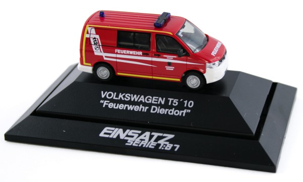 Rietze 53443 - Volkswagen T5 ´10 FW Dierdorf - 1:87 - Einsatzserie