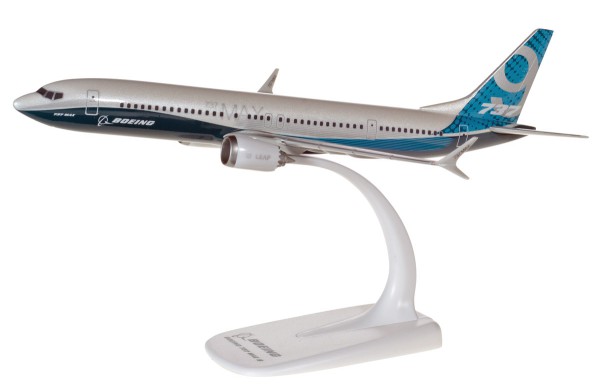 Herpa Wings 611824 - Boeing (House Colors) Boeing 737 MAX 9 - N7379E - 1:200 - Snap-Fit