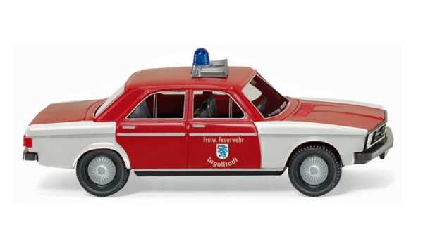 Wiking 086118 - Feuerwehr - Audi 100 - Freiw. Feuerwehr Ingolstadt - H0