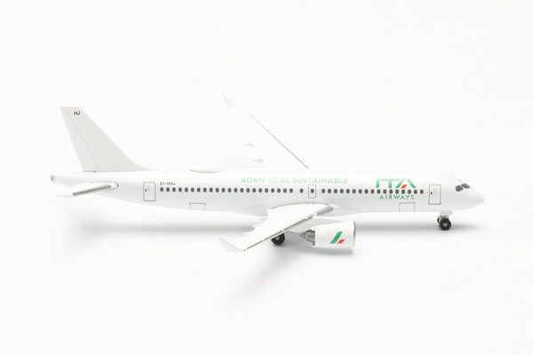 Herpa Wings 536875 - ITA Airways Airbus A220-300 “Born to be Sustainable” – EI-HHJ - 1:500