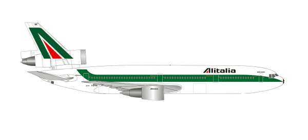 Herpa Wings 534277 - Alitalia McDonnell Douglas -10-30 &quot;50th anniversary&quot; - I-DYNE - 1:500