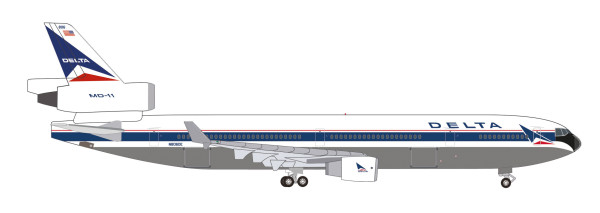 Herpa Wings 537070 - Delta Air Lines McDonnell Douglas MD-11 – N806DE - 1:500