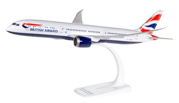 Herpa Wings 611572 - British Airways Boeing 787-9 Dreamliner - G-ZBKA - 1:200 - Snap-Fit