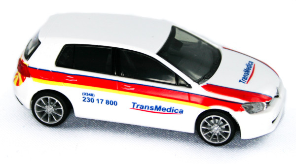 Rietze 32001 - Volkswagen Golf 7 Transmedica Dessau - 1:87